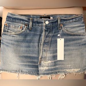 NWT EB Denim vintage mini skirt